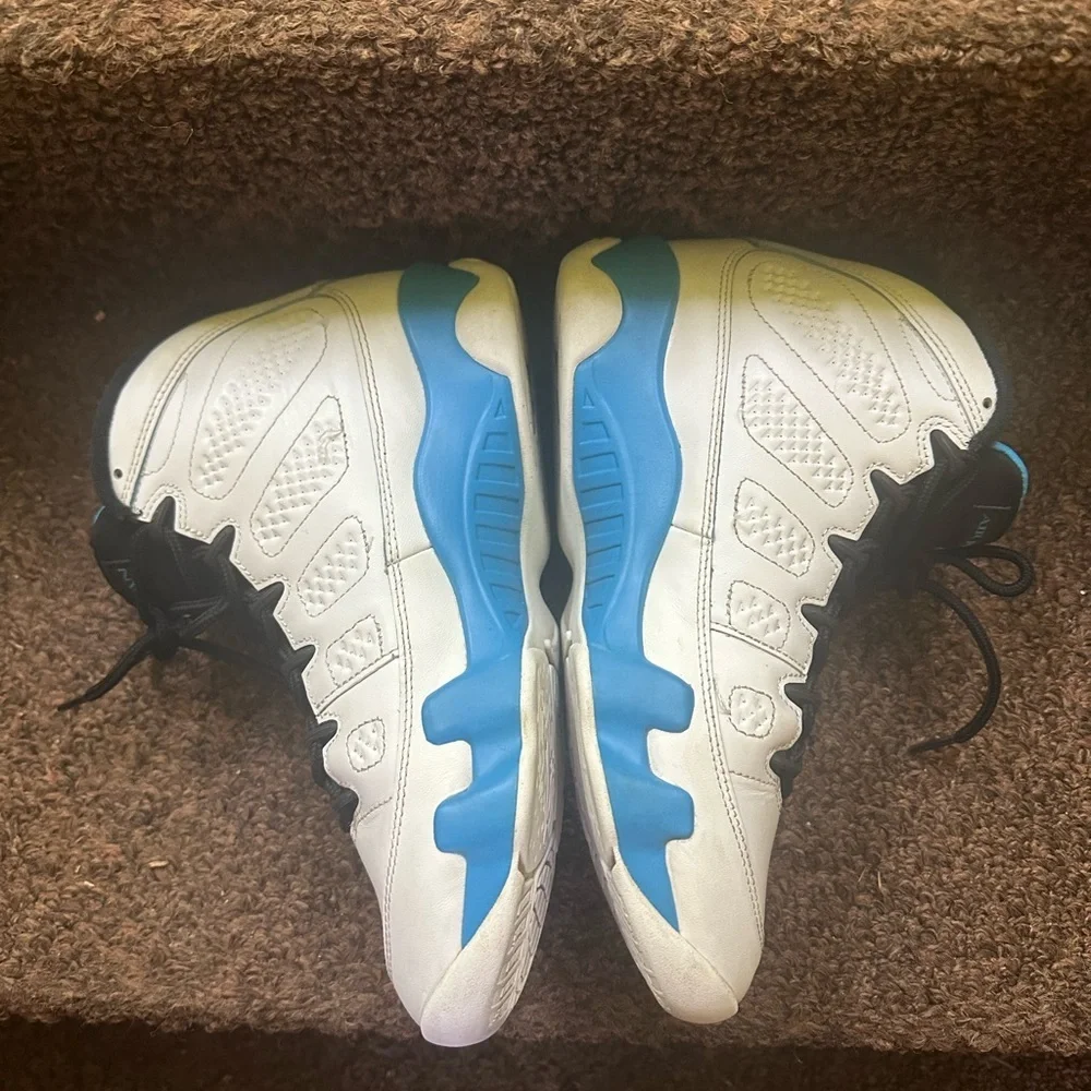 Air Jordan 9 Retro Powder Blue 2024 Sneakers Size 7 Sport Athletic